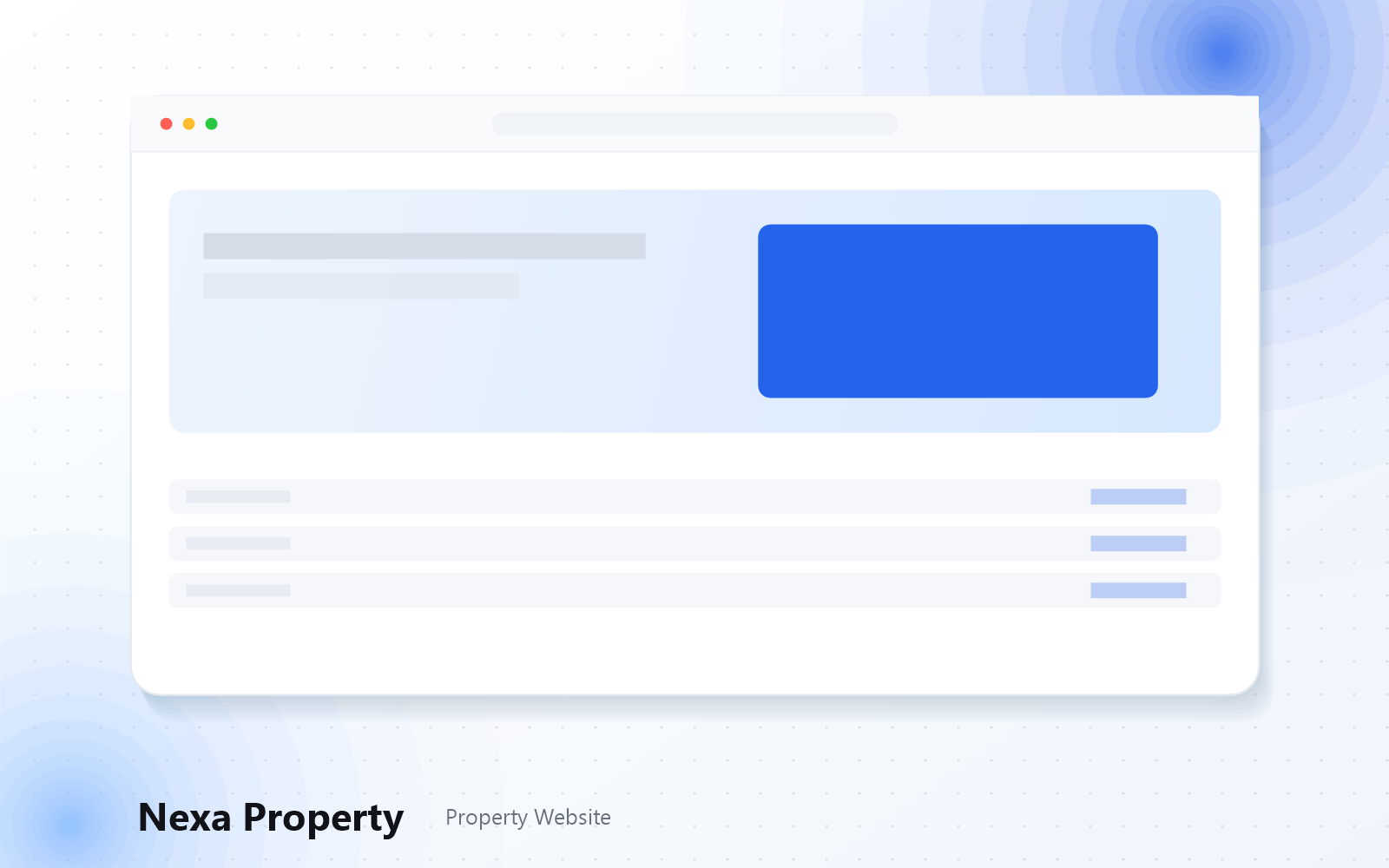 Tampilan mobile Nexa Property