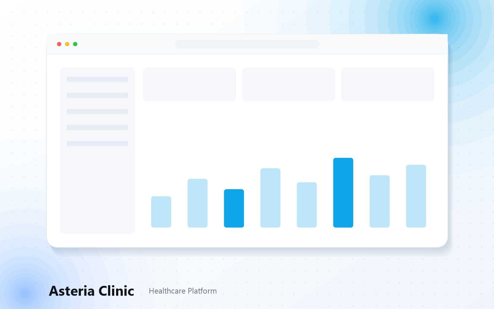 Tampilan website Asteria Clinic
