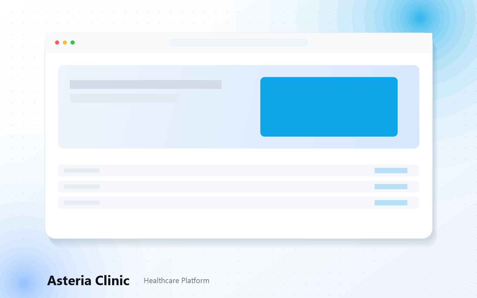 Tampilan mobile Asteria Clinic