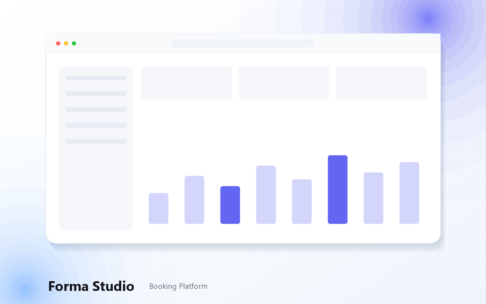 Tampilan website Forma Studio