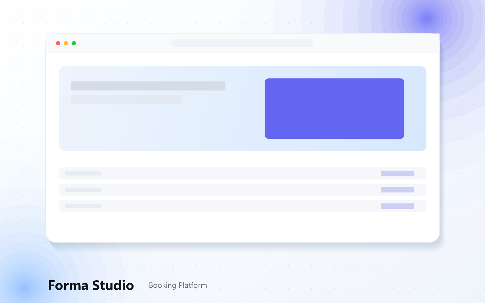 Tampilan mobile Forma Studio
